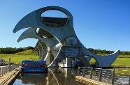 Tartan Tours Scotland The Falkirk Wheel in action